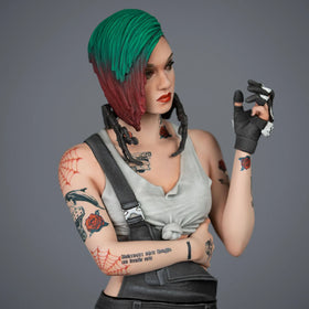 Cyberpunk 2077 statuette Judy Alvarez 23 cm
