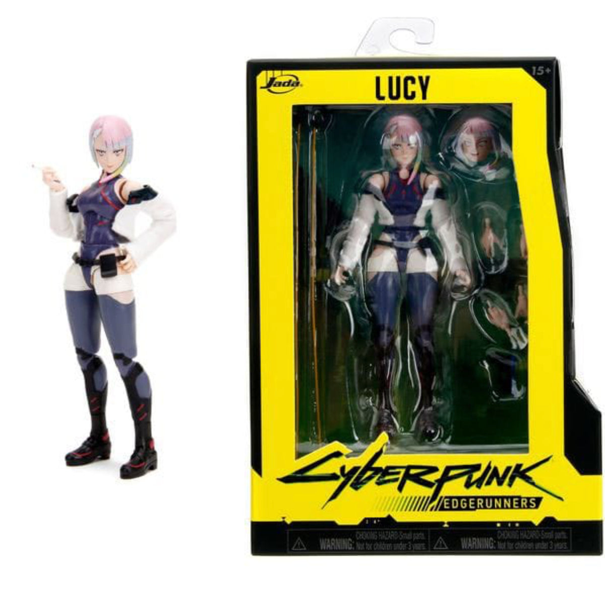 Cyberpunk Edgerunners Lucy figurine Diecast Lucy 15cm Jada Toys