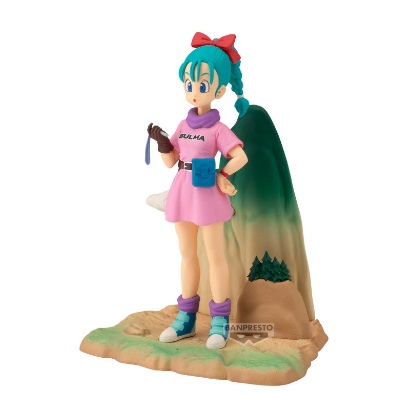 Bulma DBZ Dragon Ball,Z History Box  13cm W129 Banpresto