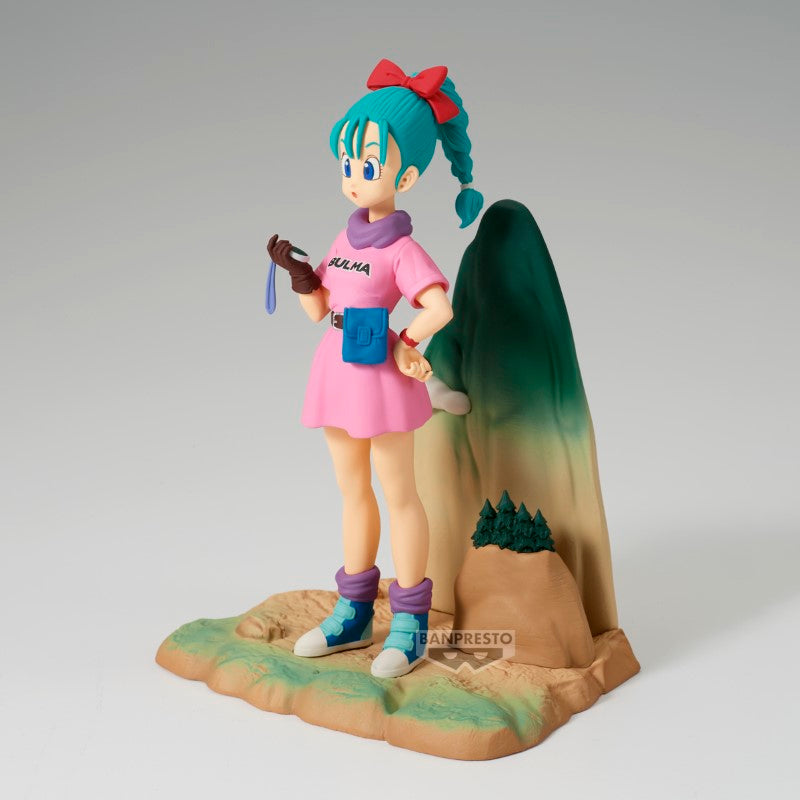 Bulma DBZ Dragon Ball,Z History Box  13cm W129 Banpresto