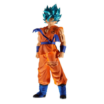 Son Goku Bleu DBZ Dragon Ball Super Blood Of Saiyans 18cm W129 Banpresto