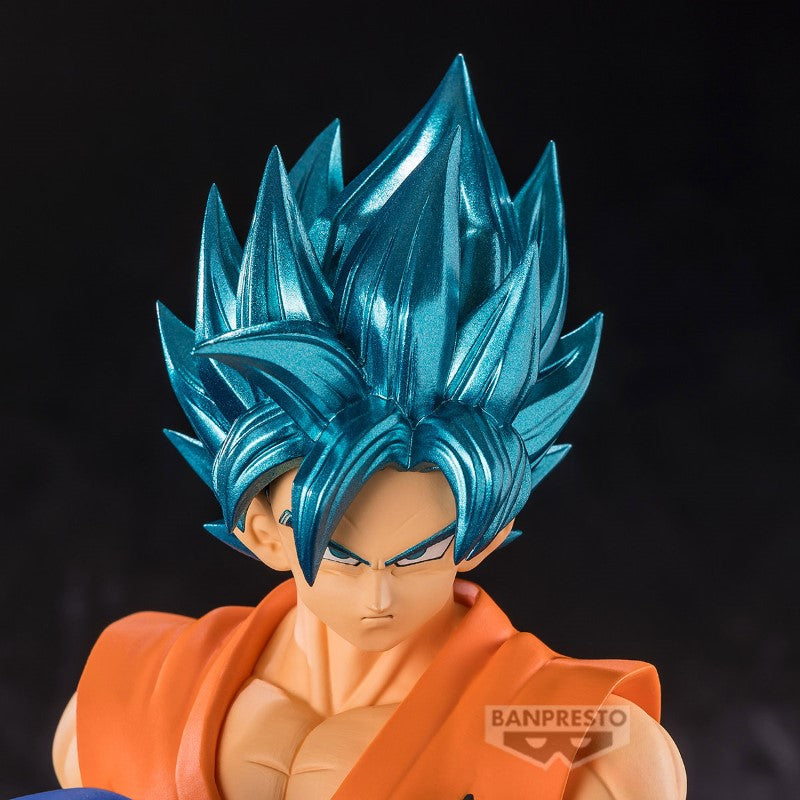 Son Goku Bleu DBZ Dragon Ball Super Blood Of Saiyans 18cm W129 Banpresto
