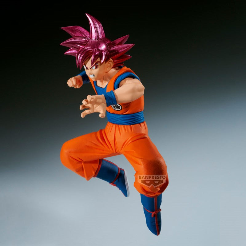 DBZ Dragon Ball Super Match Makers Super Saiyan God Son Goku 12cm w128 Banpresto