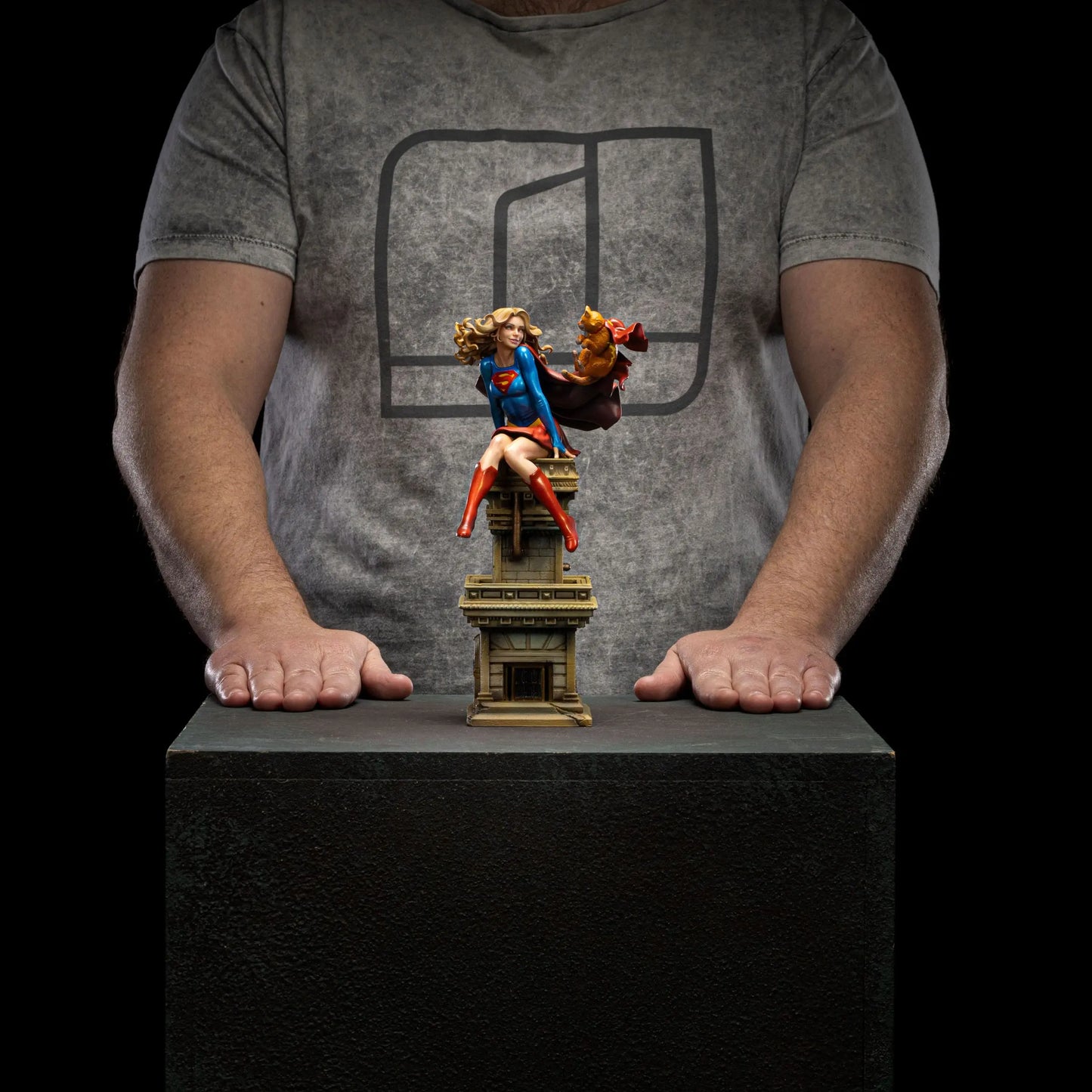 DC Comics statuette 1/10 Art Scale Super Girl Series #8 25 cm ! - Rue Du Retro