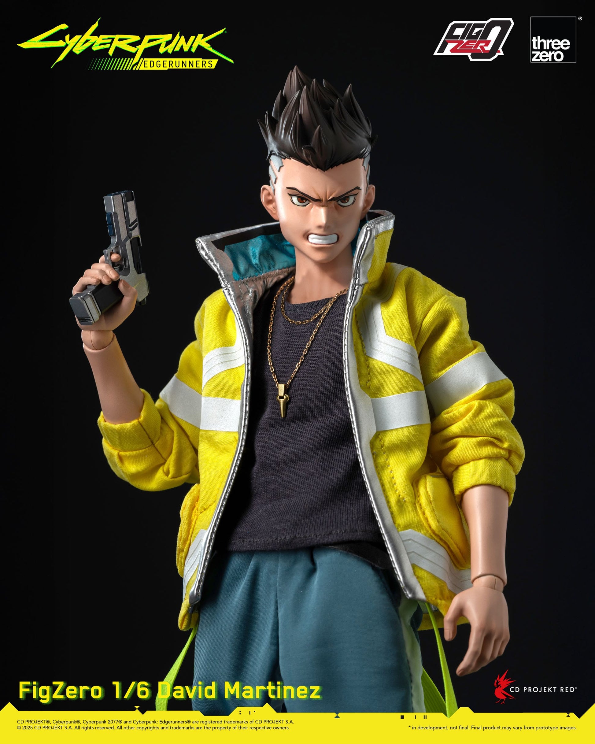 David Martinez Cyberpunk Edgerunners figurine FigZero 1/6 28cm - Rue Du Retro