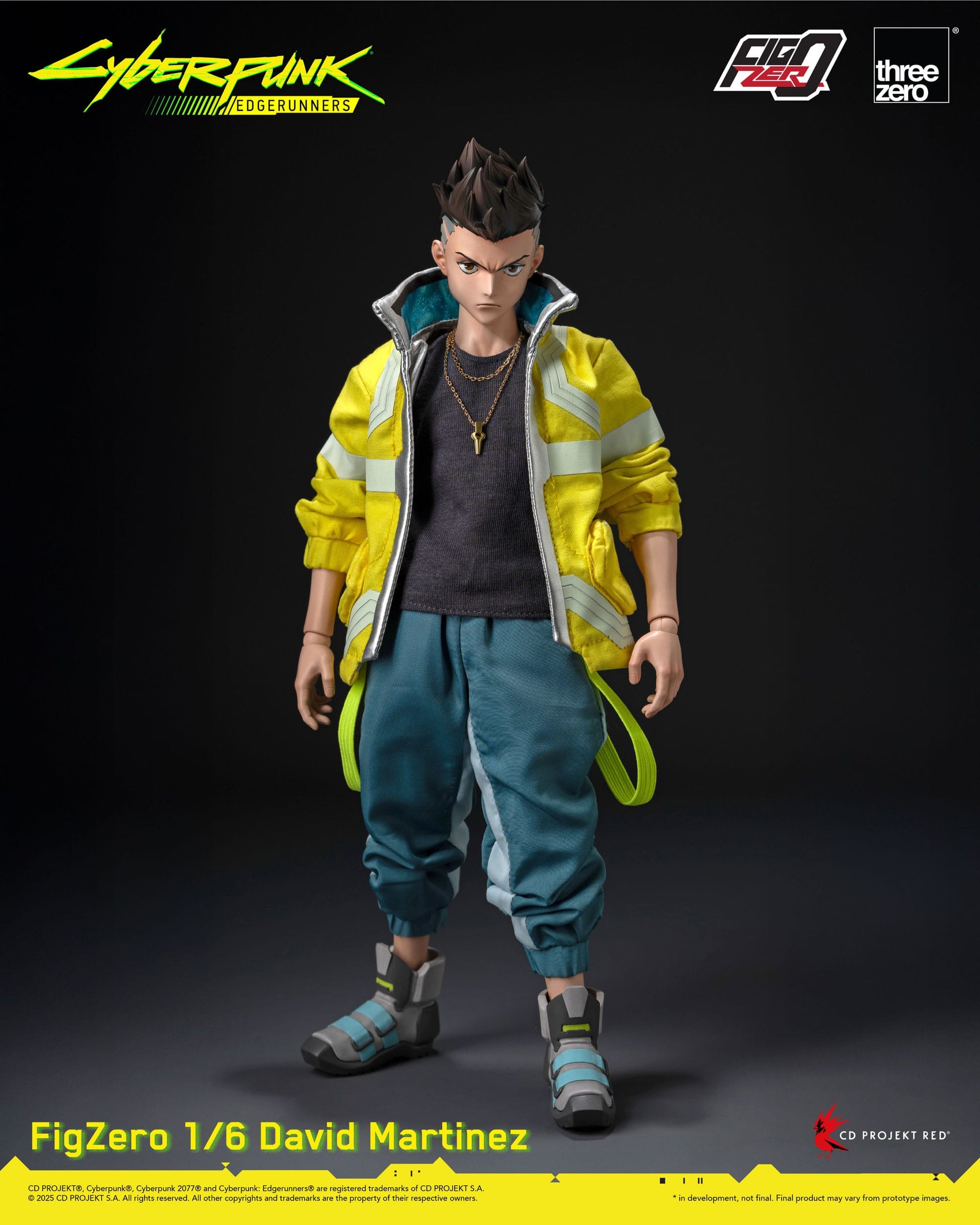 David Martinez Cyberpunk Edgerunners figurine FigZero 1/6 28cm - Rue Du Retro