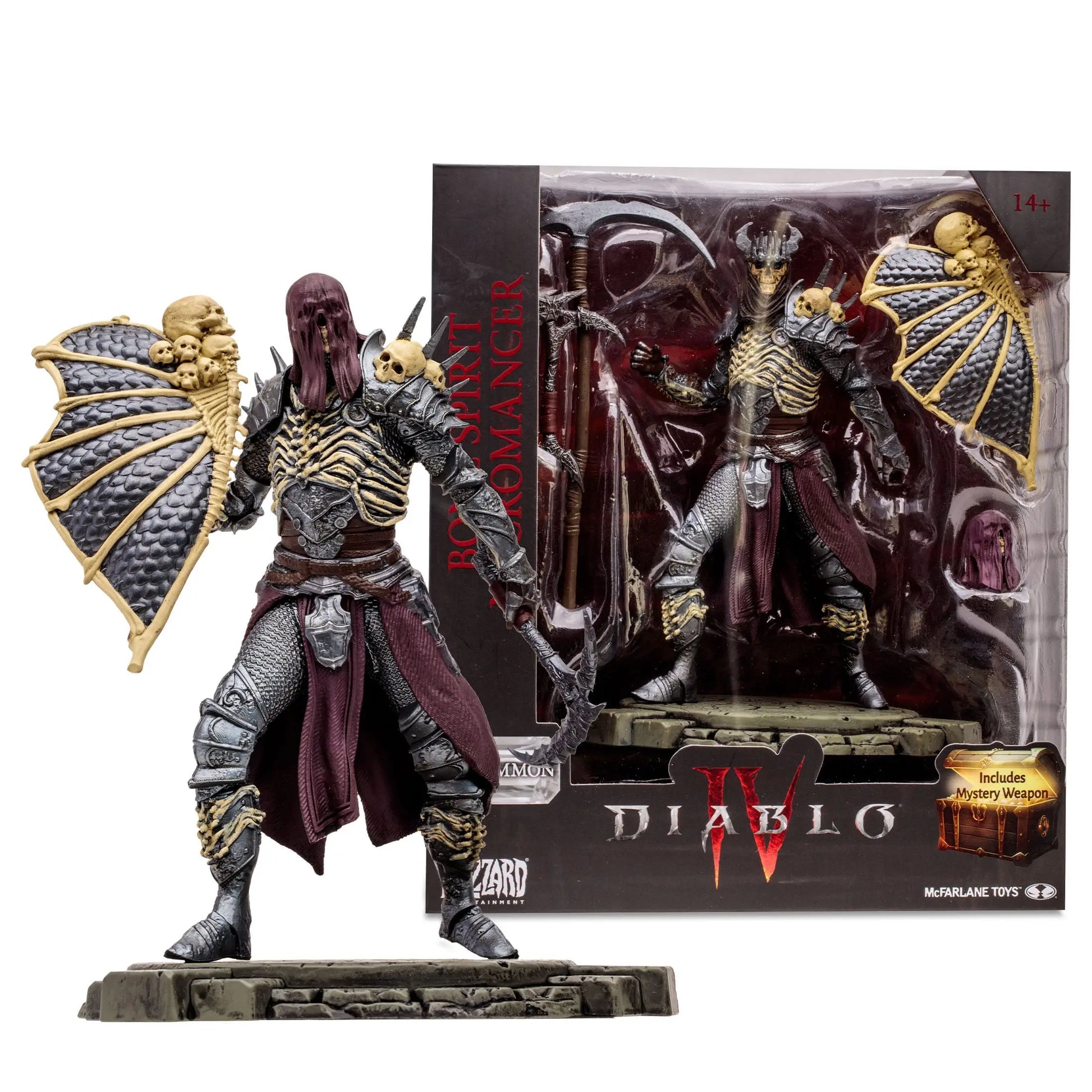 Diablo 4 figurine Necromancer 15cm McFarlane Toys
