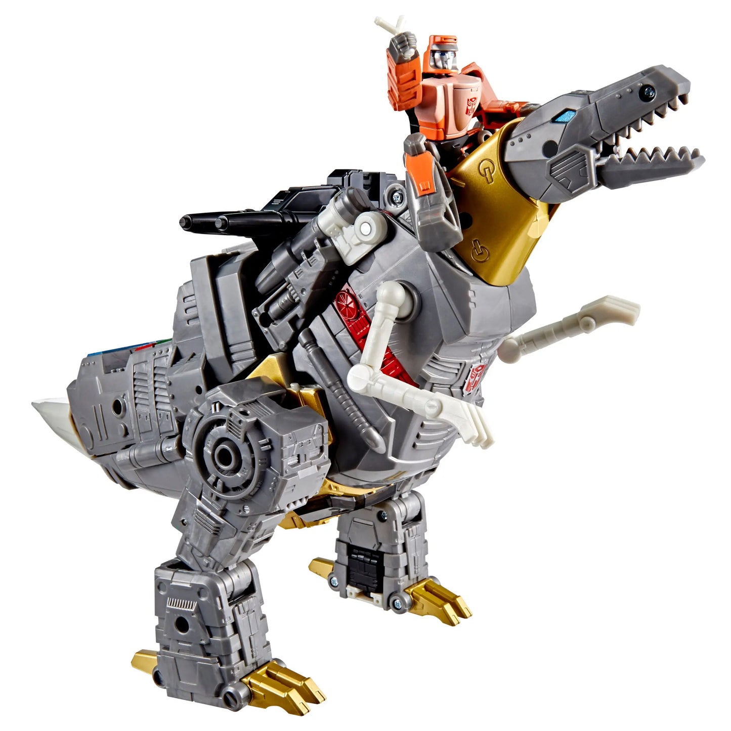 Dinobot Grimlock & Autobot Wheelie Transformers The Movie Studio Series Leader Class figurine 22cm Hasbro