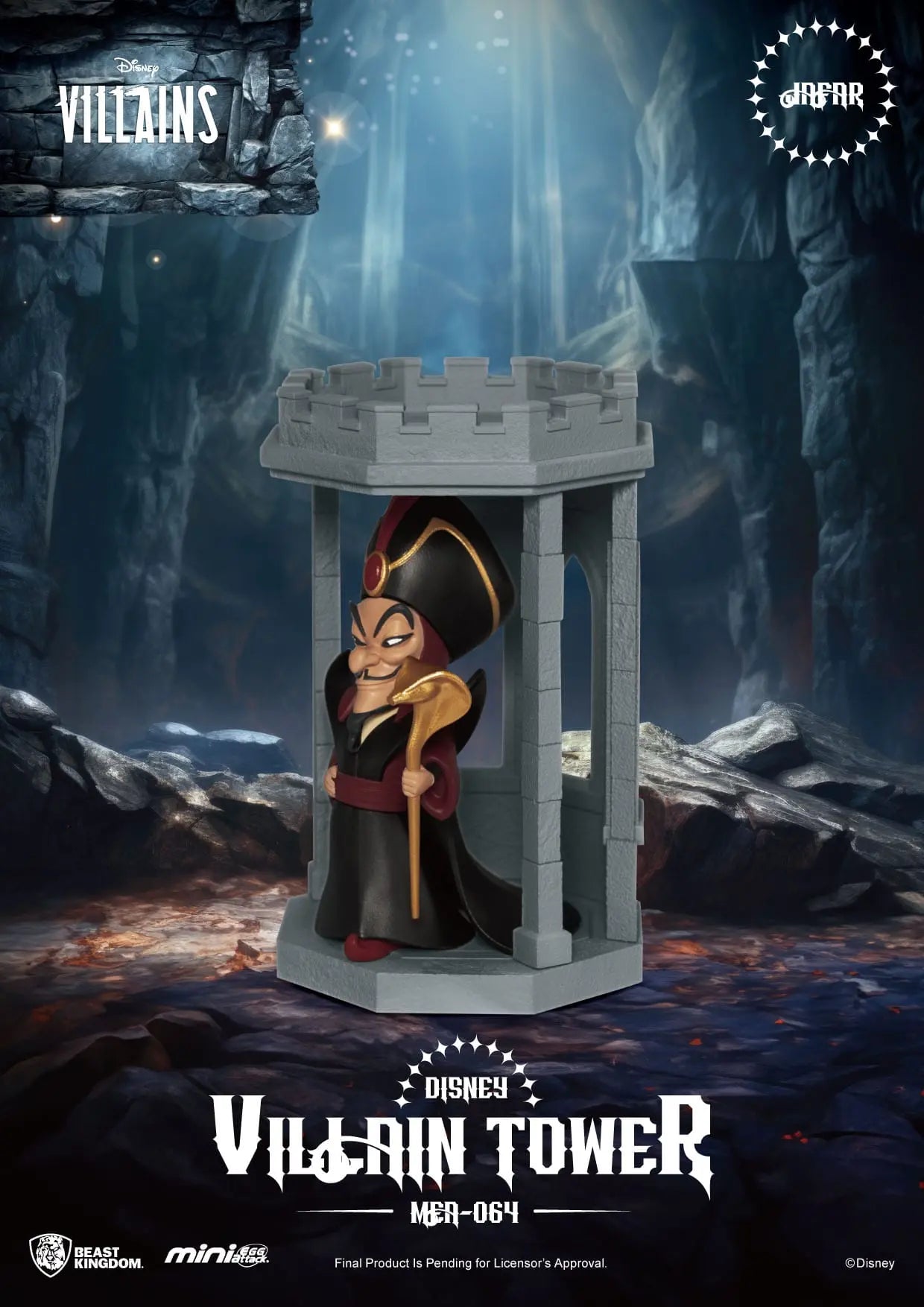Disney Villains assortiment figurines Mini Egg Attack Villain Tower Blind Box Series 12 cm (6) - Rue Du Retro