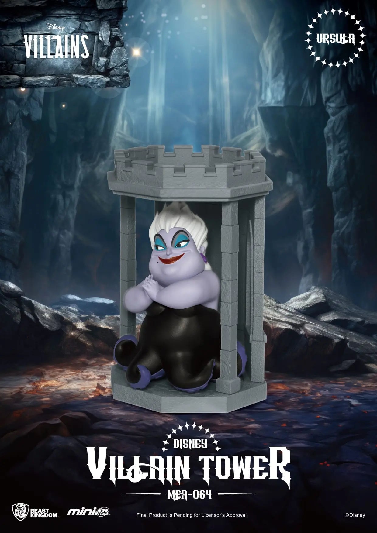Disney Villains assortiment figurines Mini Egg Attack Villain Tower Blind Box Series 12 cm (6) - Rue Du Retro