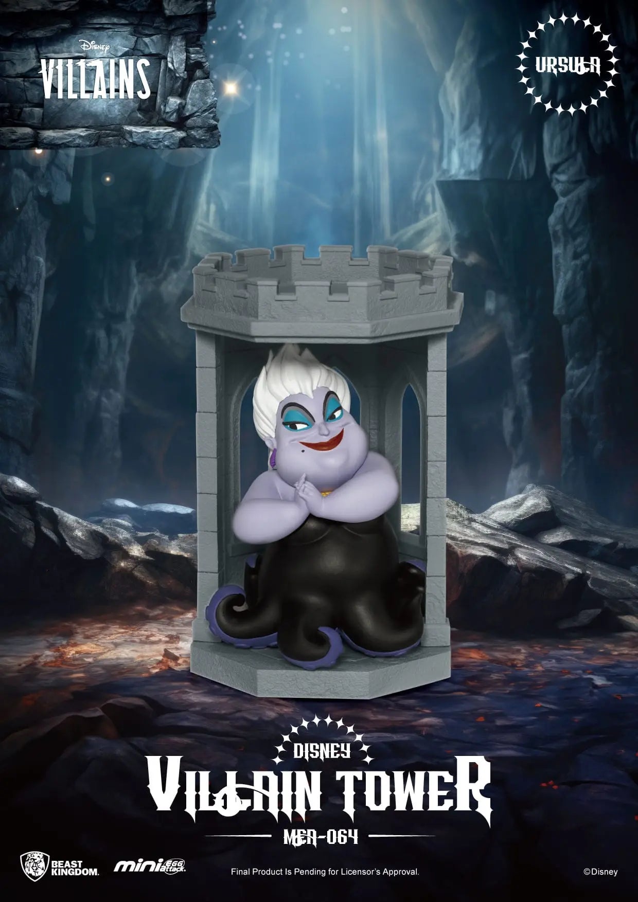 Disney Villains assortiment figurines Mini Egg Attack Villain Tower Blind Box Series 12 cm (6) - Rue Du Retro