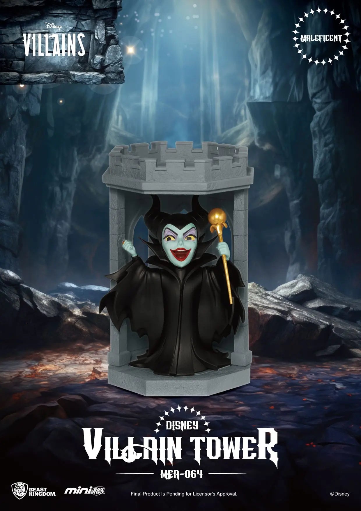 Disney Villains assortiment figurines Mini Egg Attack Villain Tower Blind Box Series 12 cm (6) - Rue Du Retro