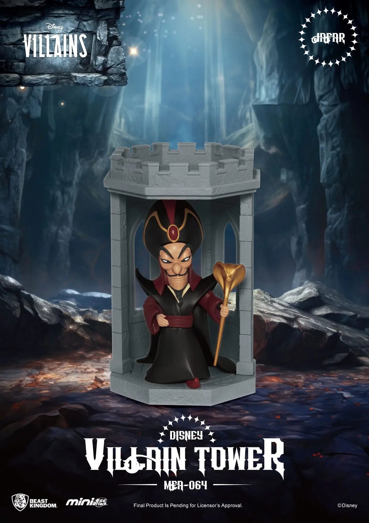 Disney Villains assortiment figurines Mini Egg Attack Villain Tower Blind Box Series 12 cm (6) - Rue Du Retro