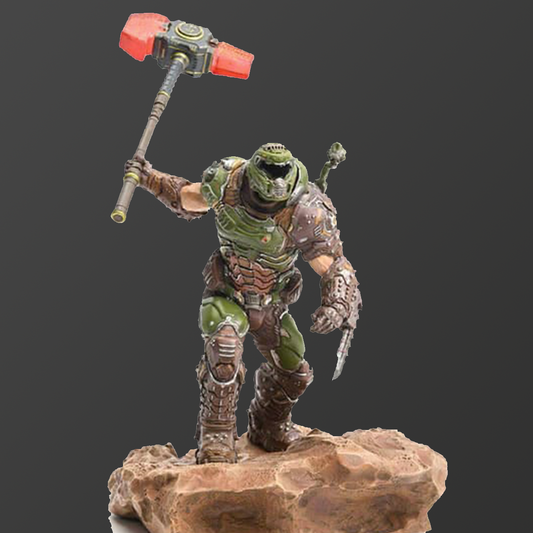Doom Eternal statuette Doom Slayer 15 cm - Rue Du Retro