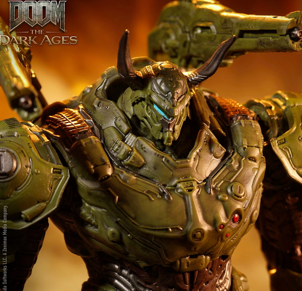 Doom The Dark Ages Slayer Atlan The Dark Ages 30cm