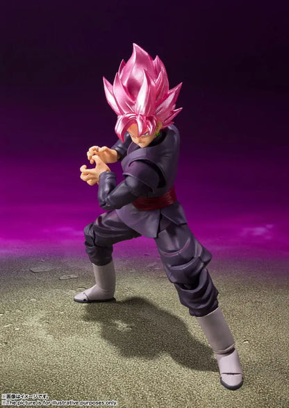 Dragon Ball Super figurine S.H. Figuarts Goku Black - Super Saiyan Rose Reissue 14 cm Bandai Tamashii Nations