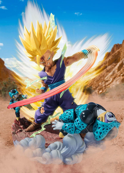 Dragon Ball ZSon Gohan FiguartsZERO Extra Battle Super Saiyan 2 Anger Exploding Into Power 20cm Bandai Tamashii Nations