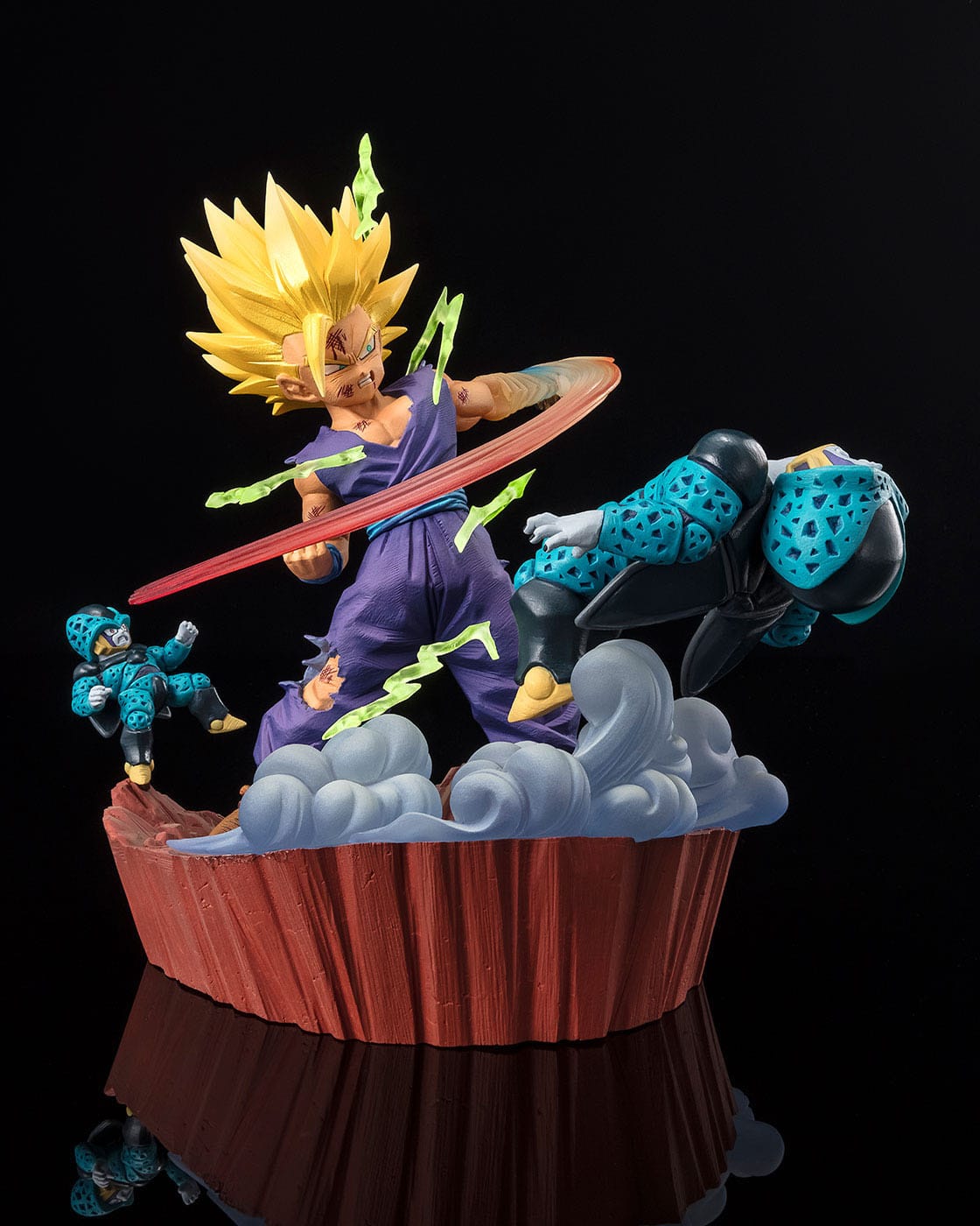 Dragon Ball ZSon Gohan FiguartsZERO Extra Battle Super Saiyan 2 Anger Exploding Into Power 20cm Bandai Tamashii Nations