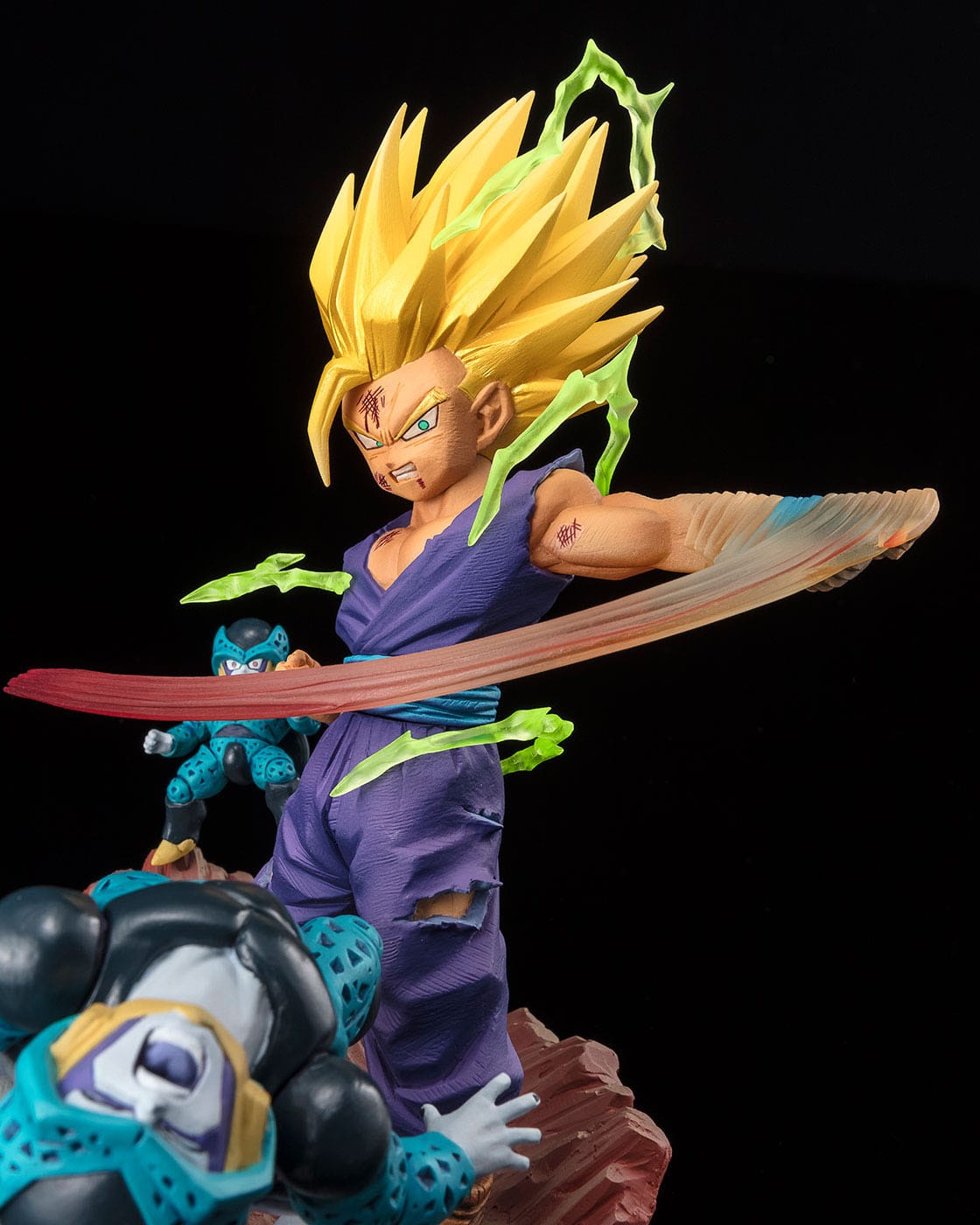 Dragon Ball ZSon Gohan FiguartsZERO Extra Battle Super Saiyan 2 Anger Exploding Into Power 20cm Bandai Tamashii Nations