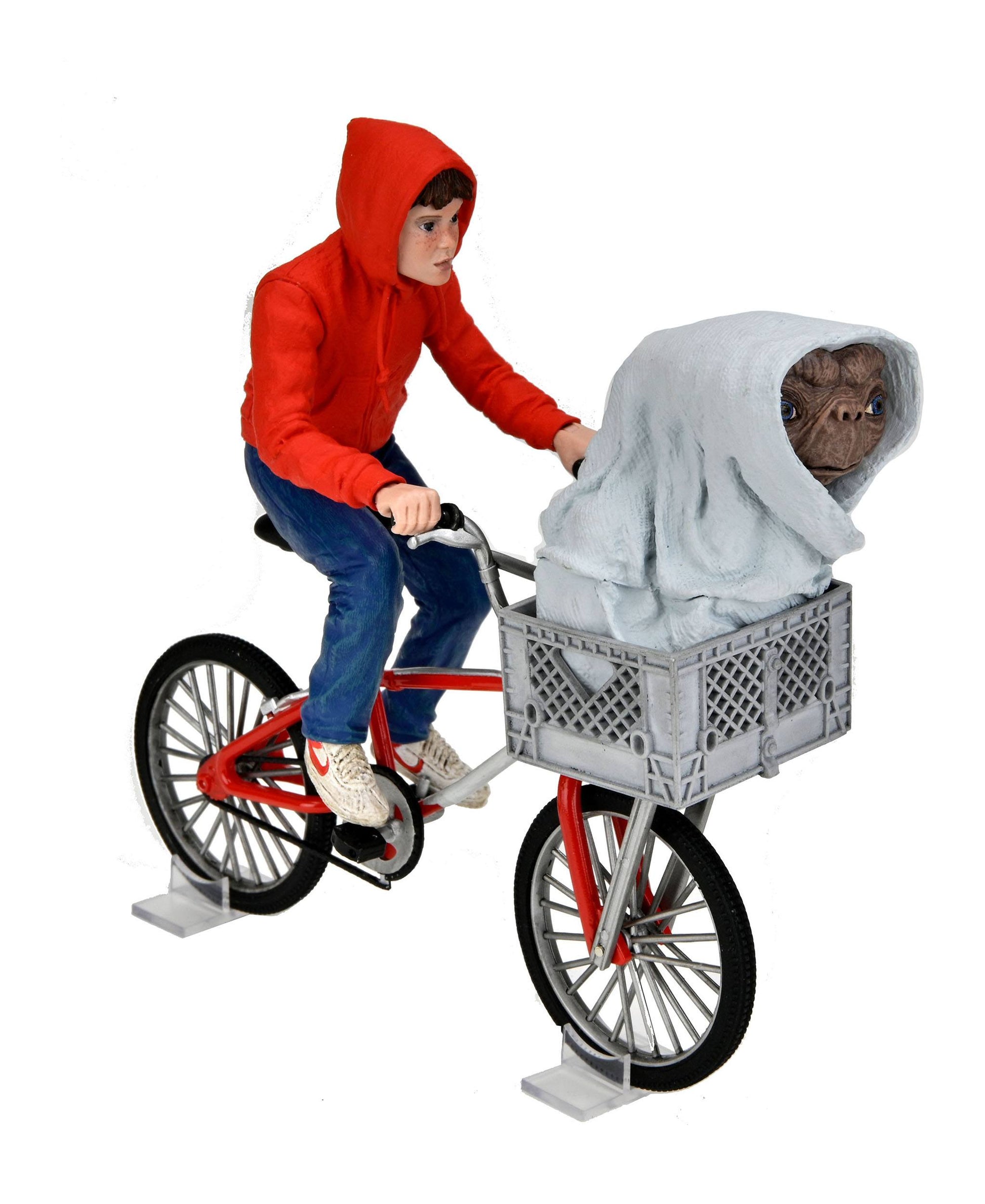E.T., l'extra-terrestre figurine Elliott & E.T. on Bicycle 13 cm Neca