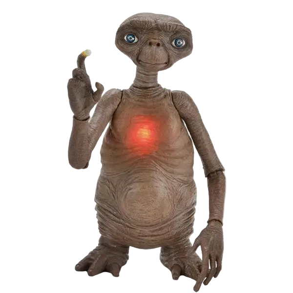 E.T L'Extra Terrestre Ultimate Deluxe Led 40Th Anniv 12cm NECA