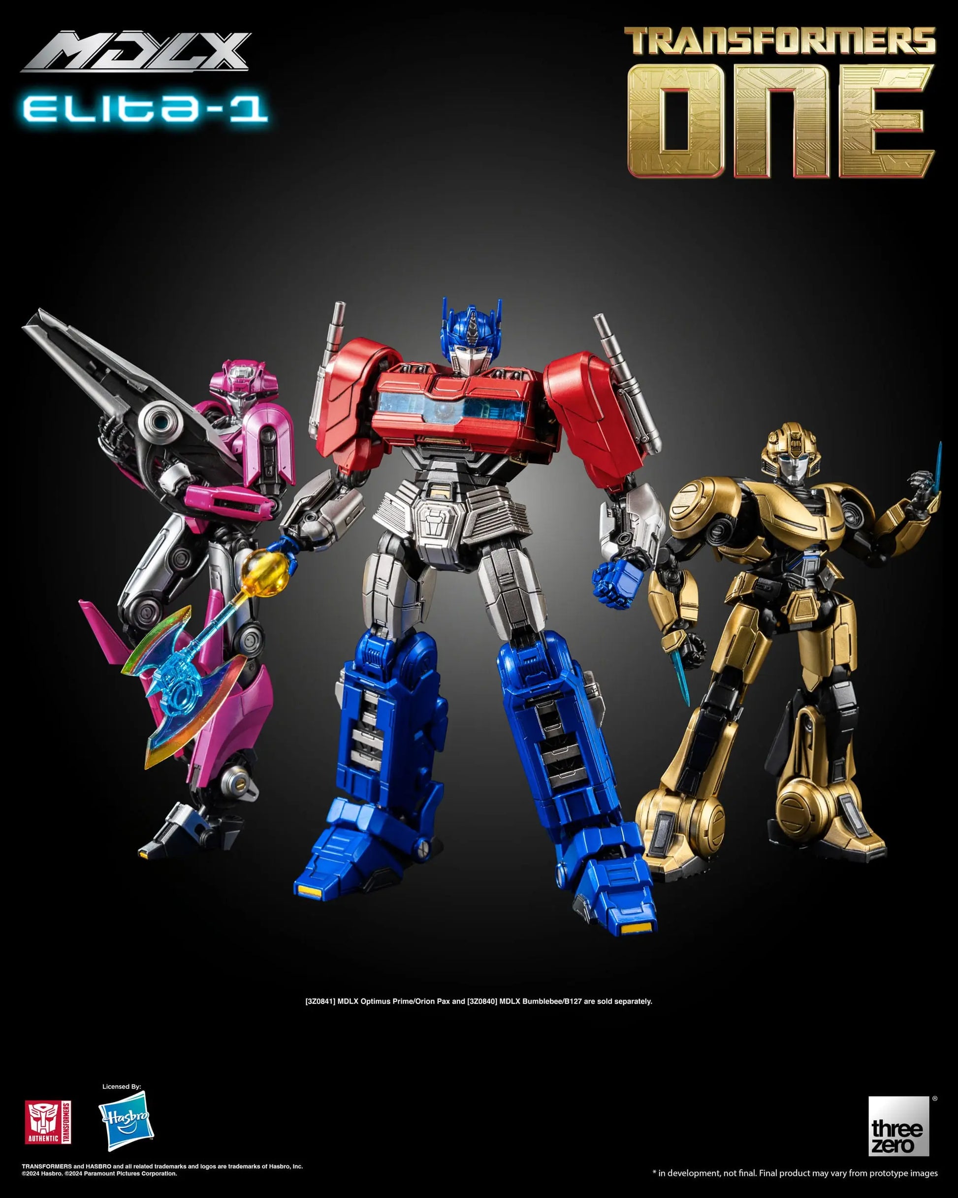 ELITA-1 Transformers figurine MDLX 13cm ThreeZero