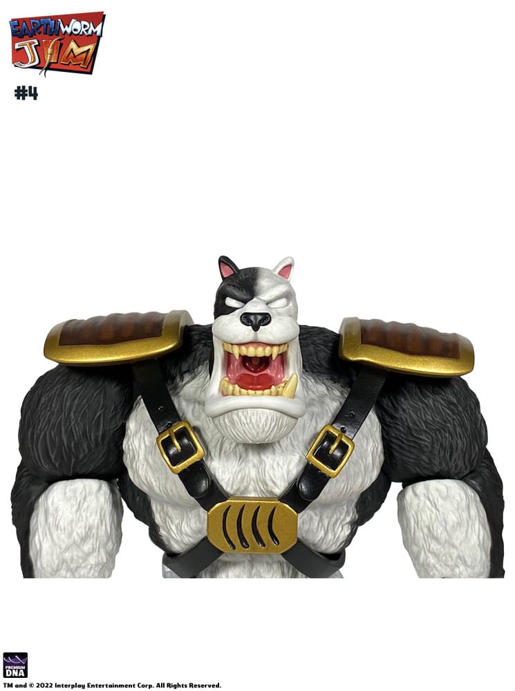 Earthworm Jim  Bob the Killer Goldfish & #4 15 cm figurine Wave 1 Premium DNA Toys