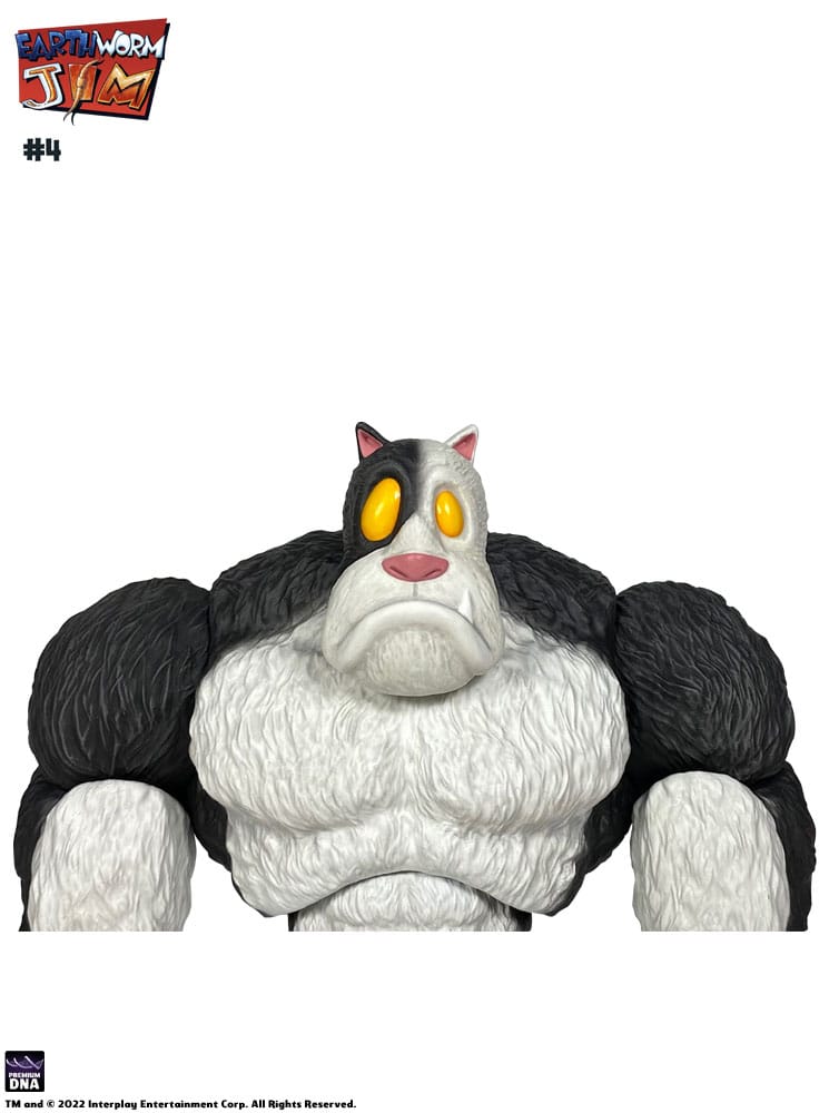 Earthworm Jim  Bob the Killer Goldfish & #4 15 cm figurine Wave 1 Premium DNA Toys