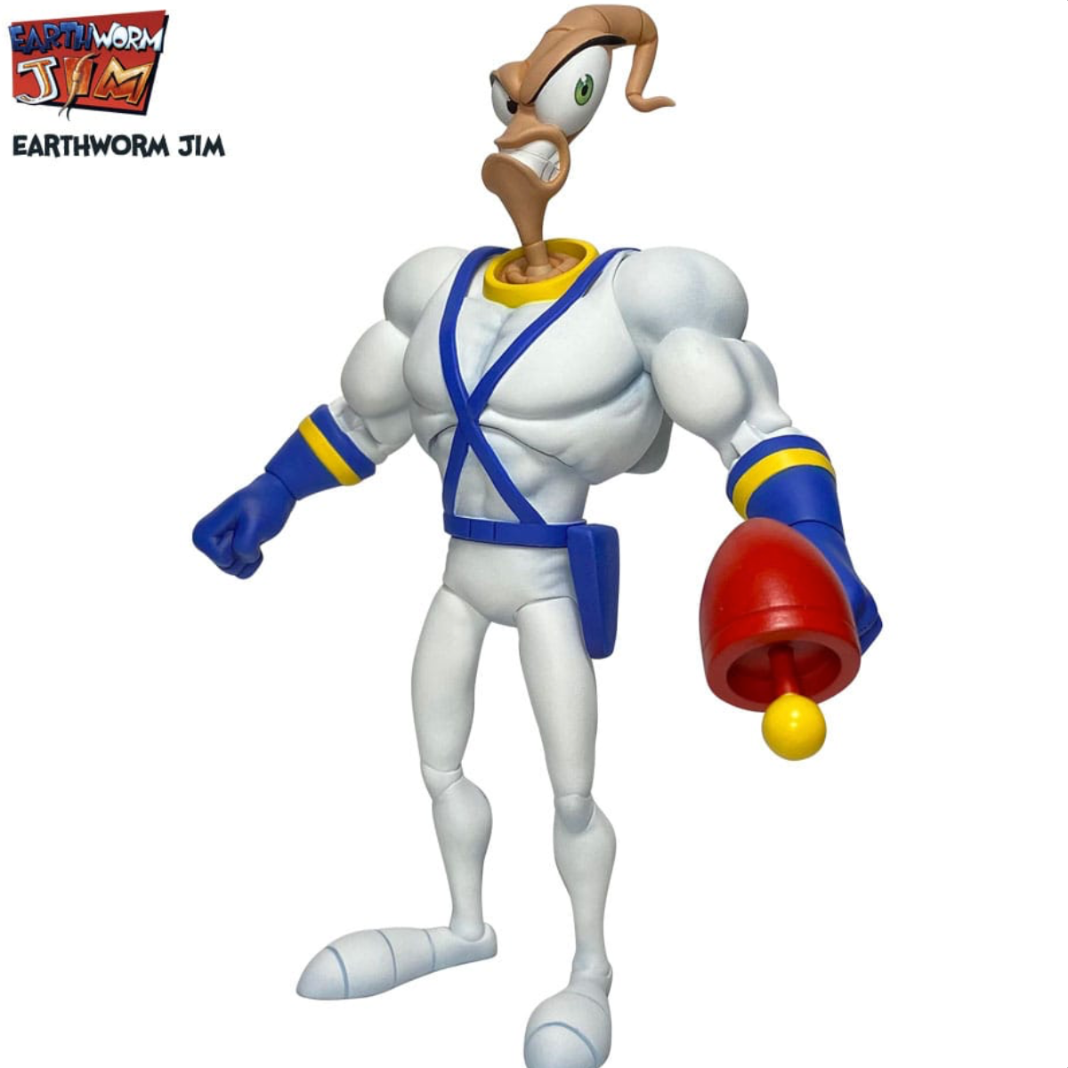 Earthworm Jim & Snot figurine 15cm Wave 1 Premium DNA Toys