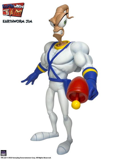 Earthworm Jim & Snot figurine 15cm Wave 1 Premium DNA Toys