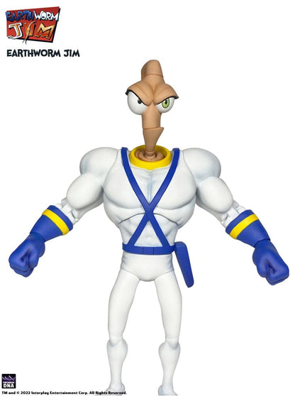 Earthworm Jim & Snot figurine 15cm Wave 1 Premium DNA Toys
