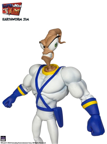 Earthworm Jim & Snot figurine 15cm Wave 1 Premium DNA Toys