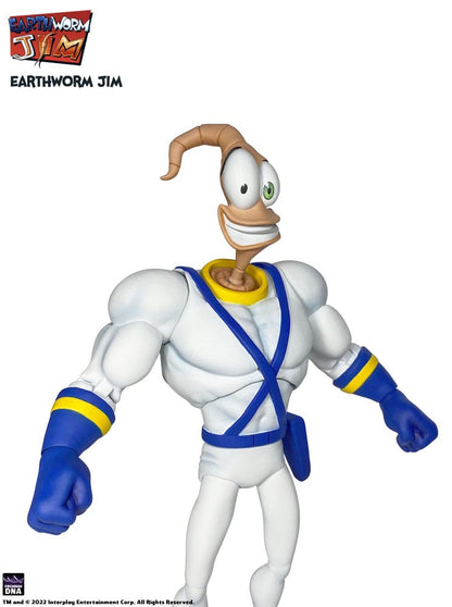 Earthworm Jim & Snot figurine 15cm Wave 1 Premium DNA Toys