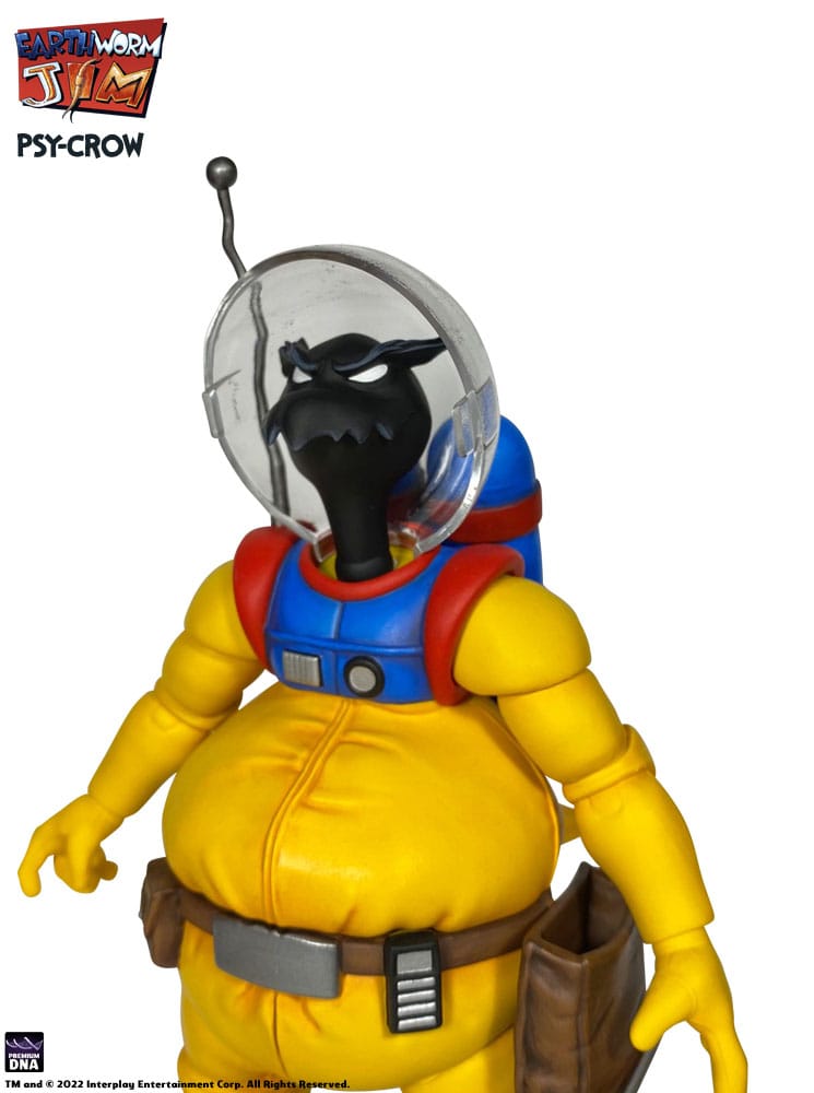 Earthworm Jim Psy-Crow figurine 15 cm Wave 1 Premium DNA Toys