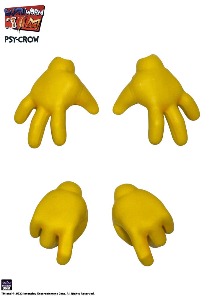 Earthworm Jim Psy-Crow figurine 15 cm Wave 1 Premium DNA Toys