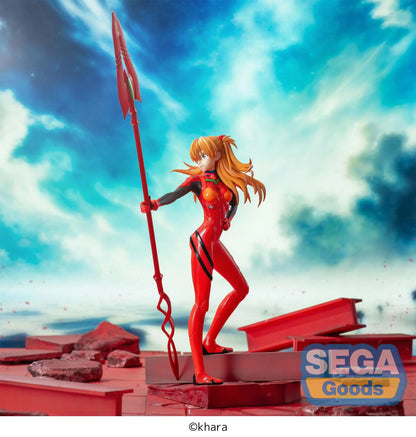 Evangelion: 3.0+1.0 Thrice Upon a Time statuette Luminasta PVC Asuka Shikinami Langley x Spear of Longinus 20 cm - Rue Du Retro