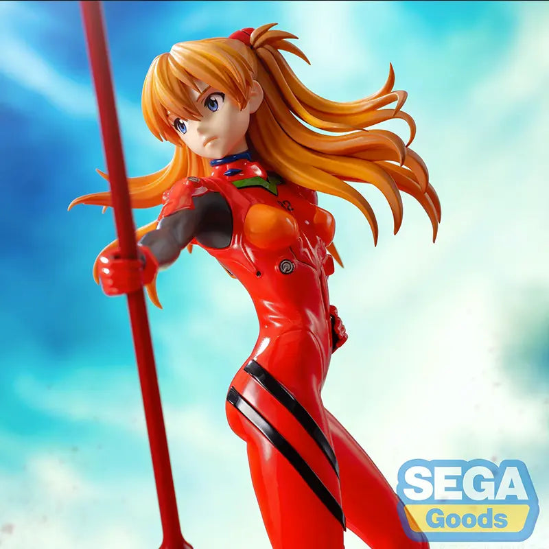 Evangelion: 3.0+1.0 Thrice Upon a Time statuette Luminasta PVC Asuka Shikinami Langley x Spear of Longinus 20 cm - Rue Du Retro