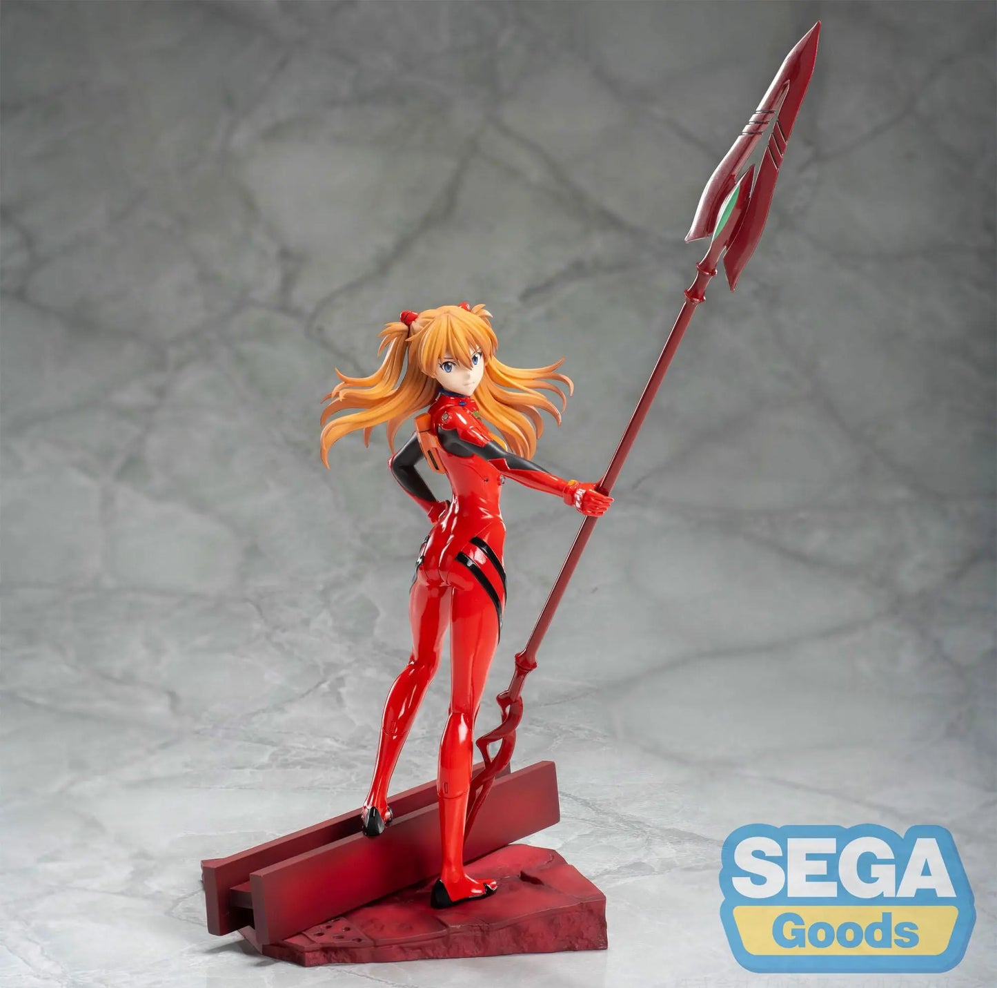 Evangelion: 3.0+1.0 Thrice Upon a Time statuette Luminasta PVC Asuka Shikinami Langley x Spear of Longinus 20 cm - Rue Du Retro