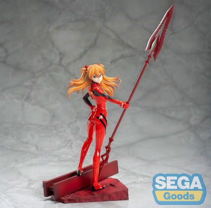 Evangelion: 3.0+1.0 Thrice Upon a Time statuette Luminasta PVC Asuka Shikinami Langley x Spear of Longinus 20 cm - Rue Du Retro