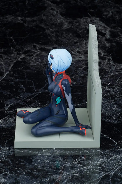 Evangelion 4.0 Final statuette PVC 1/7 Tentative Name Rei Ayanami Plugsuit Ver. New Movie Edition 10 cm - Rue Du Retro