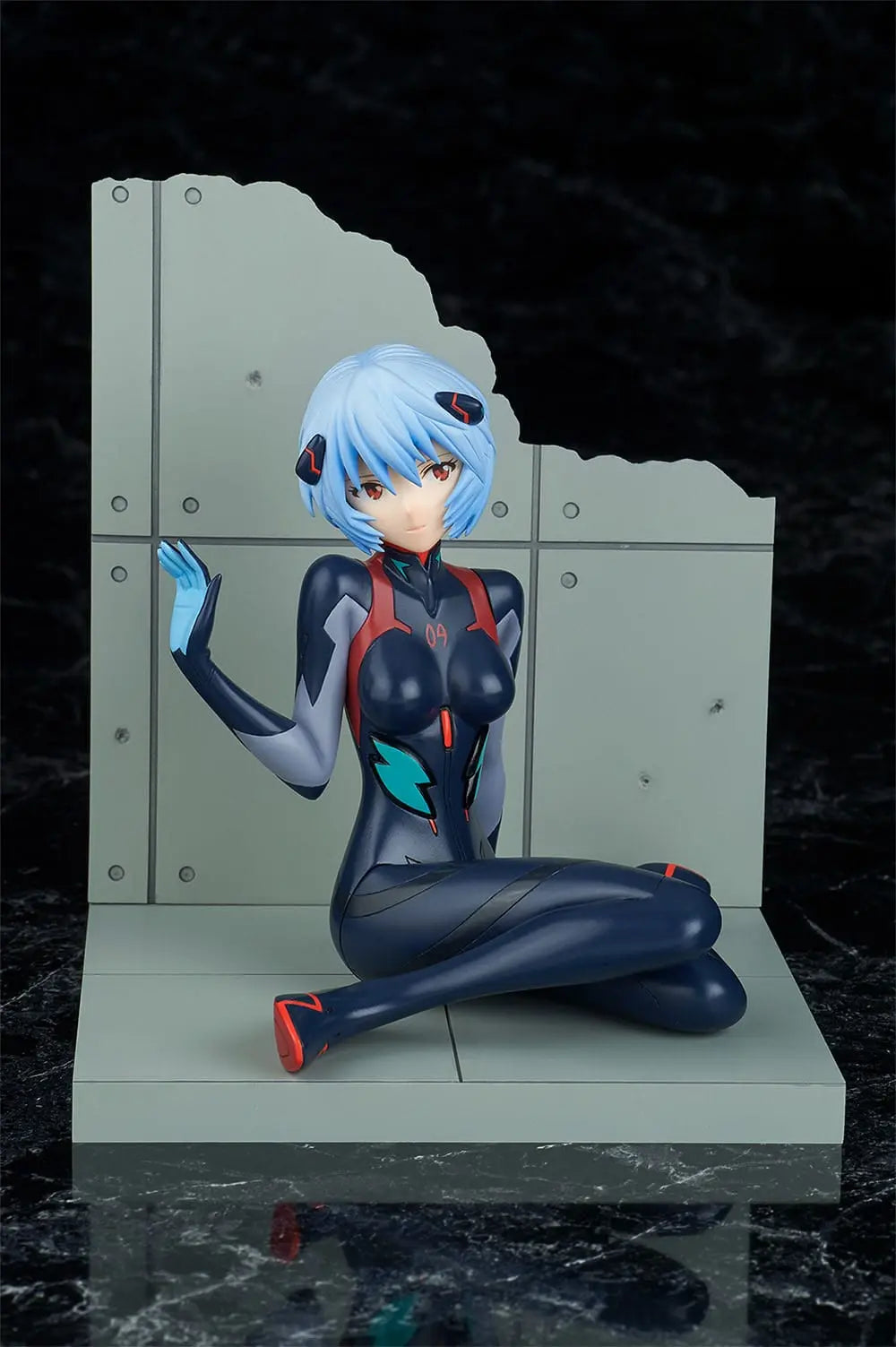Evangelion 4.0 Final statuette PVC 1/7 Tentative Name Rei Ayanami Plugsuit Ver. New Movie Edition 10 cm - Rue Du Retro