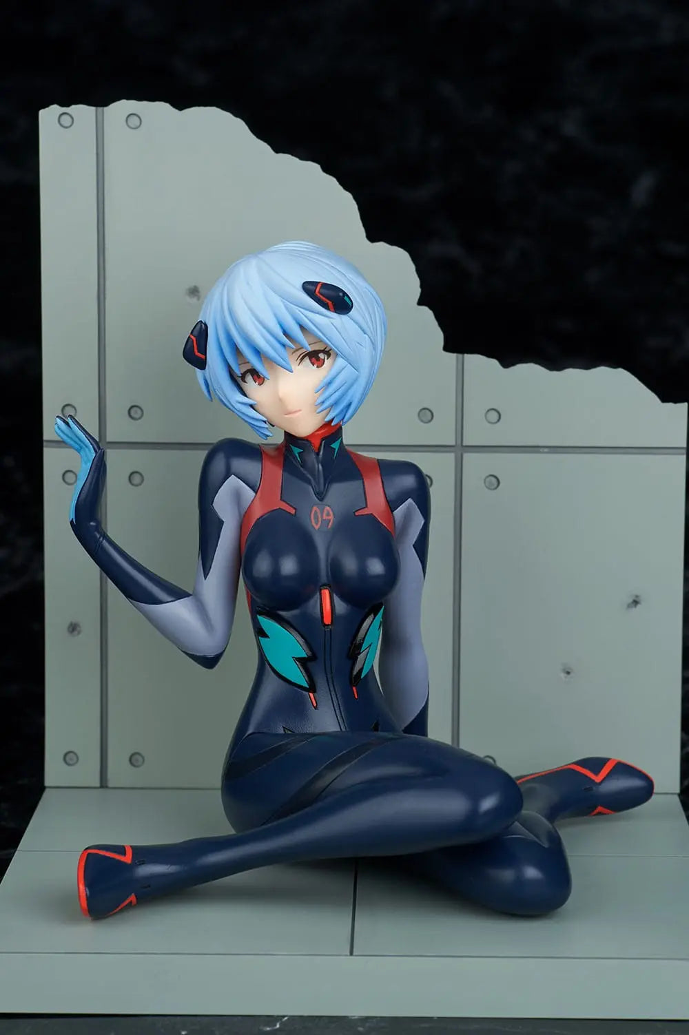 Evangelion 4.0 Final statuette PVC 1/7 Tentative Name Rei Ayanami Plugsuit Ver. New Movie Edition 10 cm - Rue Du Retro