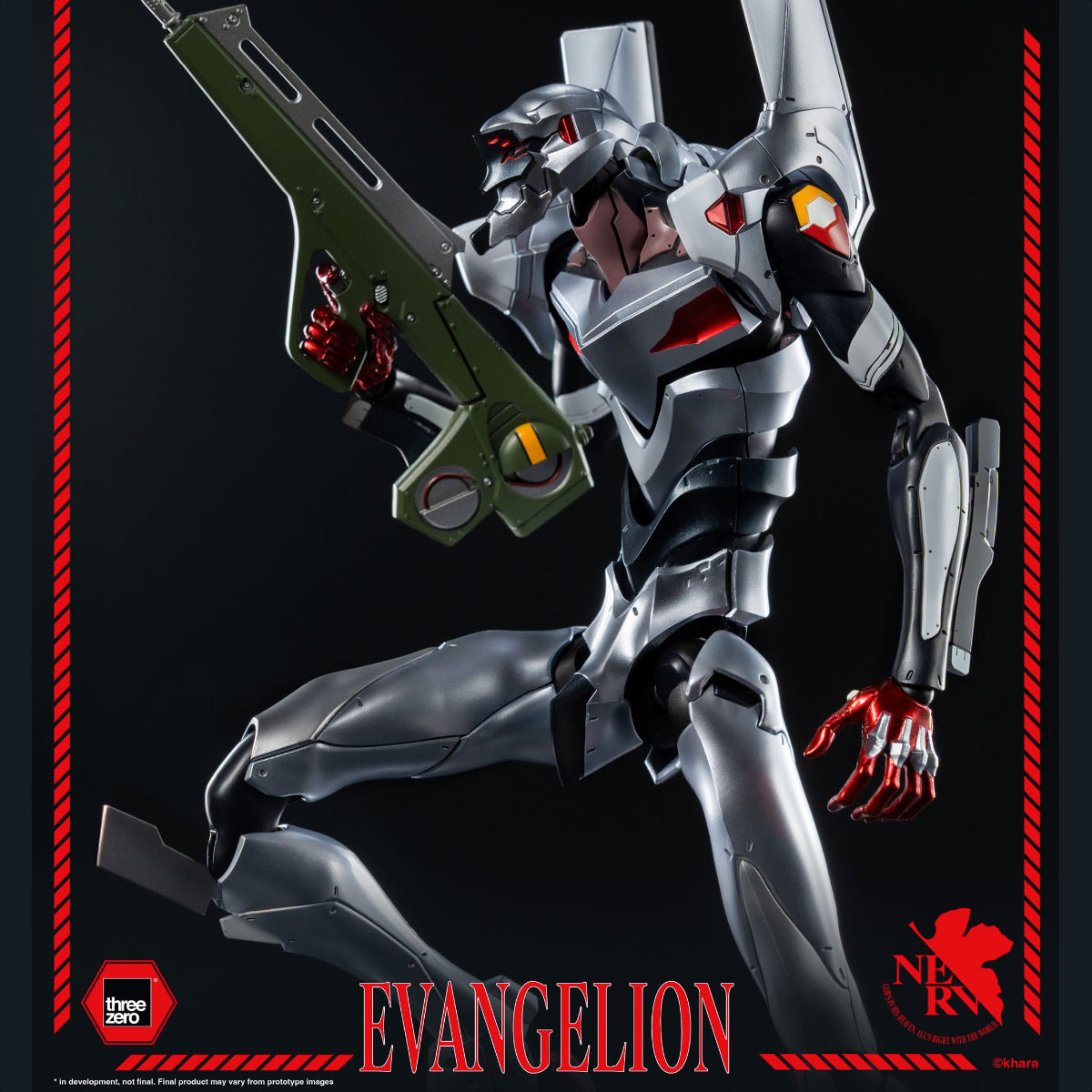 Evangelion: New Theatrical Edition figurine Robo-Dou Evangelion Testbed-04 25 cm ThreeZero