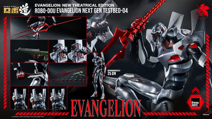 Evangelion: New Theatrical Edition figurine Robo-Dou Evangelion Testbed-04 25 cm ThreeZero