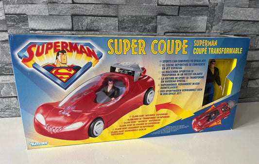 Superman Super Coupé et Clark Kent / Superman Animated Series 1996 - Rue Du Retro