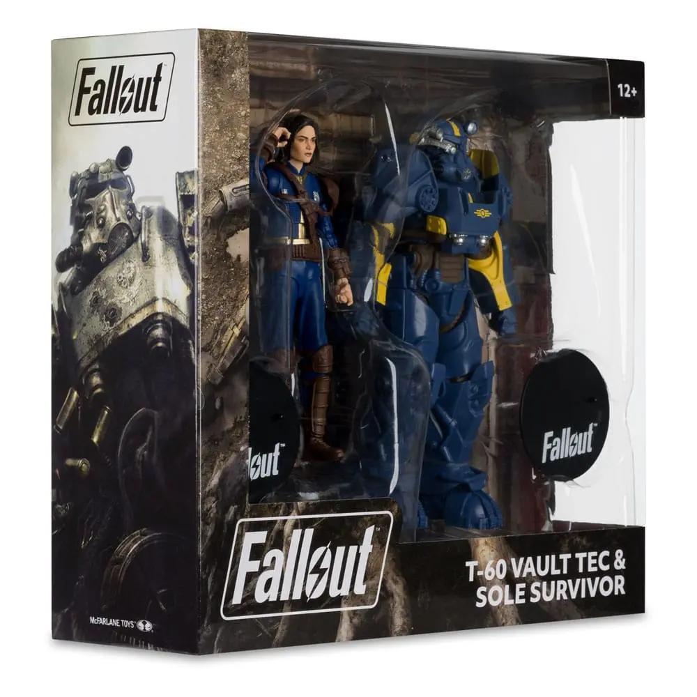 Fallout 4 figurines Pack T-60 Vault Tec & Sole Survivor 18cm McFarlane Toys
