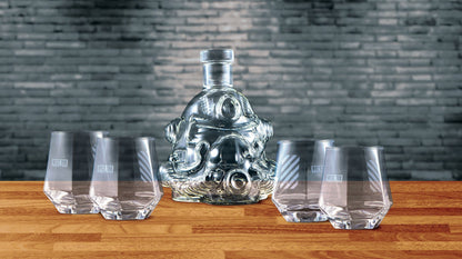 Fallout carafe avec 4 verres T-51 Ukonic