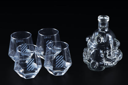 Fallout carafe avec 4 verres T-51 Ukonic