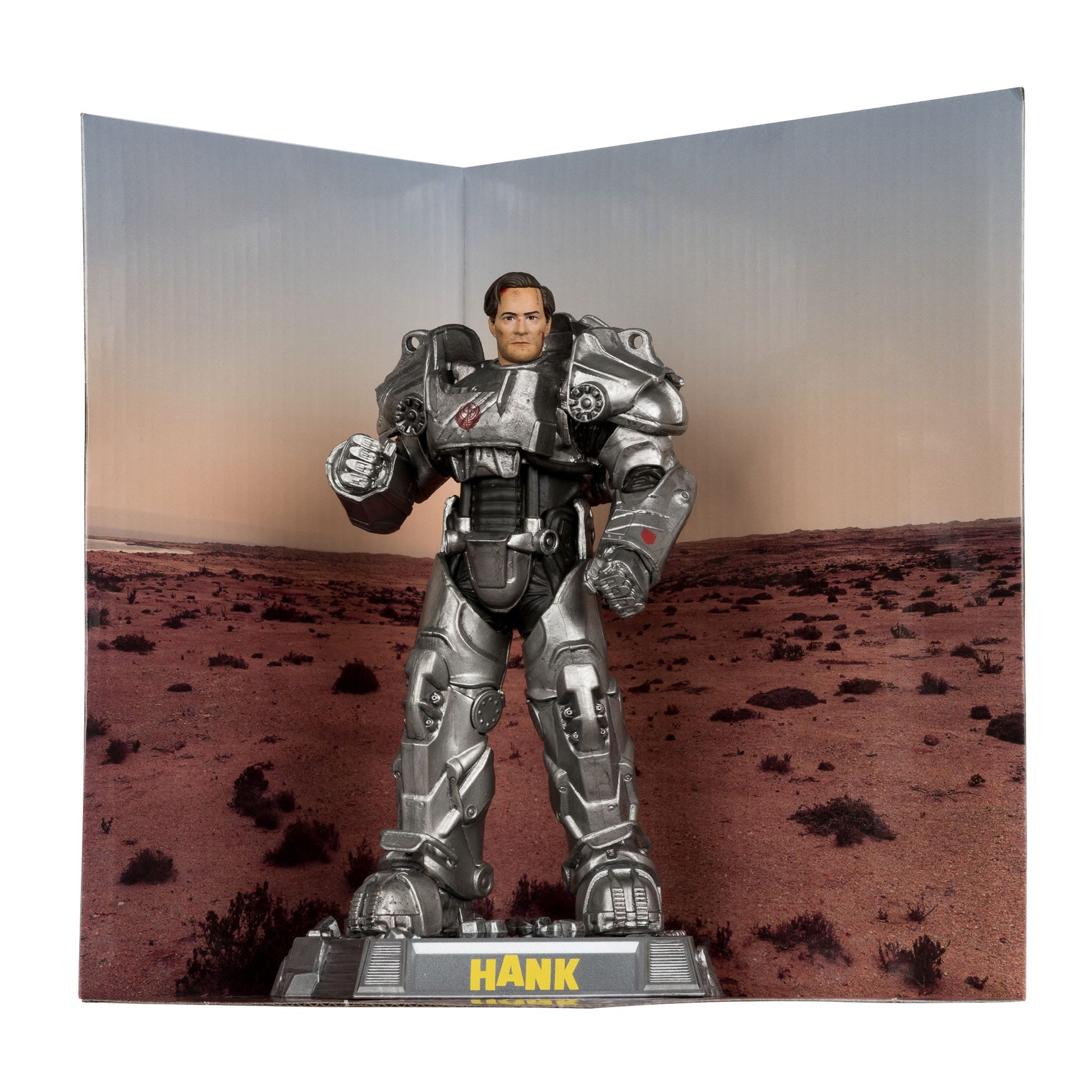 Fallout figurine Movie Maniacs Hank Maclean (Season 2) (Red Platinum Edition) 17 cm McFarlane Toys