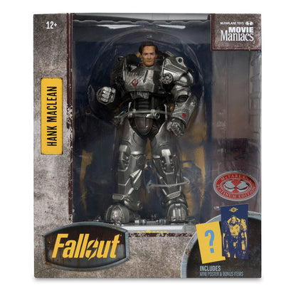 Fallout figurine Movie Maniacs Hank Maclean (Season 2) (Red Platinum Edition) 17 cm McFarlane Toys